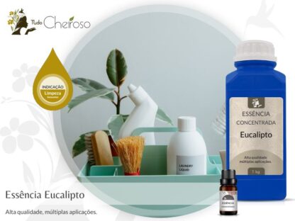 Essência Concentrada Fragrância de Eucalipto