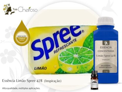 Essência Concentrada Limão Spree 478